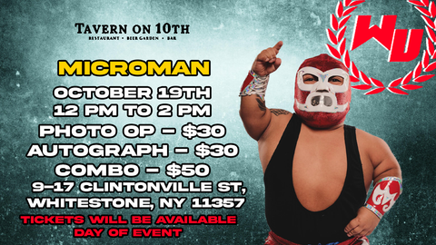 In-Store Meet & Greet with MICROMAN on October 19th from 12-2pm