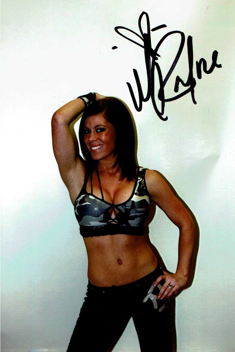 Madison Rayne Pose 3 Signed Candid (4x6 Size) Photo COA