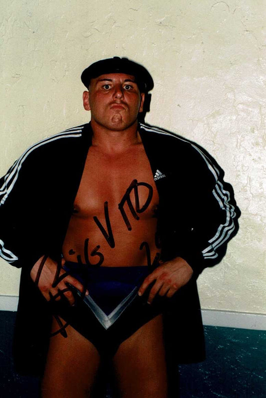 Big Vito Pose 2 Signed Candid (4x6 Size) Photo COA