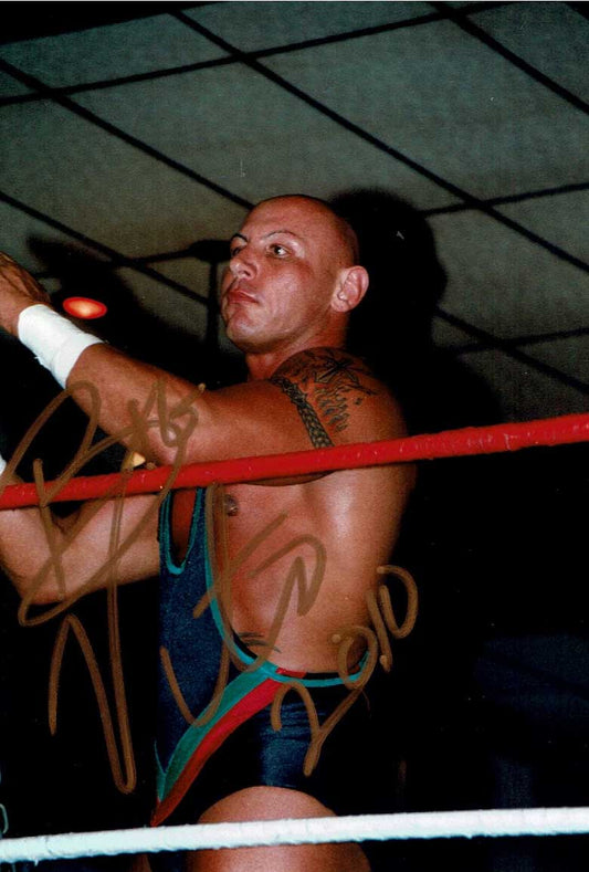 Big Vito Pose 1 Signed Candid (4x6 Size) Photo COA