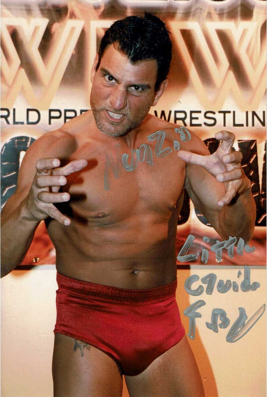 Nunzio Little Guido FBI Signed Candid (4x6 Size) Photo