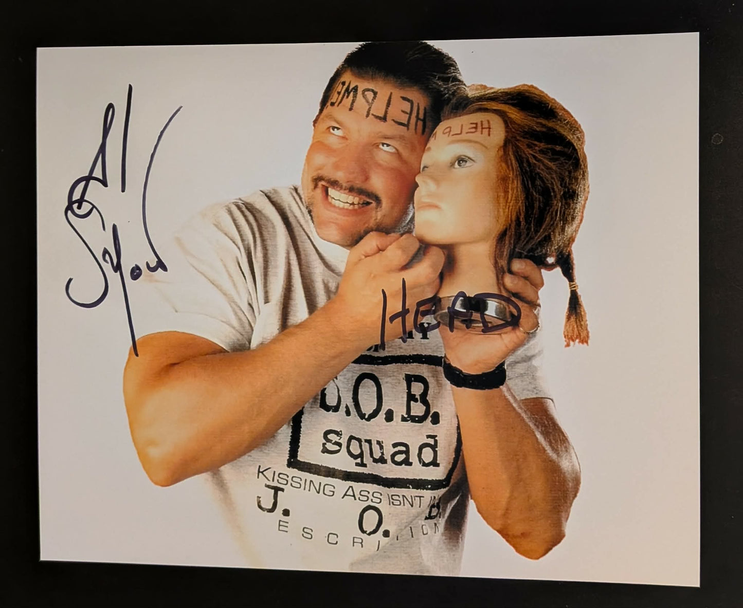 Al Snow Pose 1 Signed Photo COA