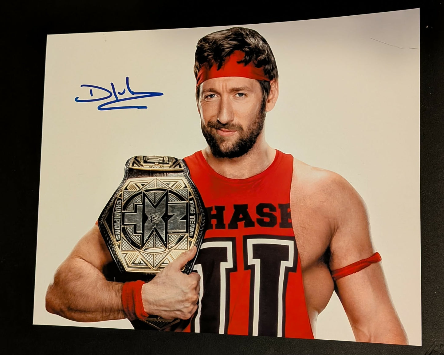 Duke Hudson Pose 3 Signed Photo COA