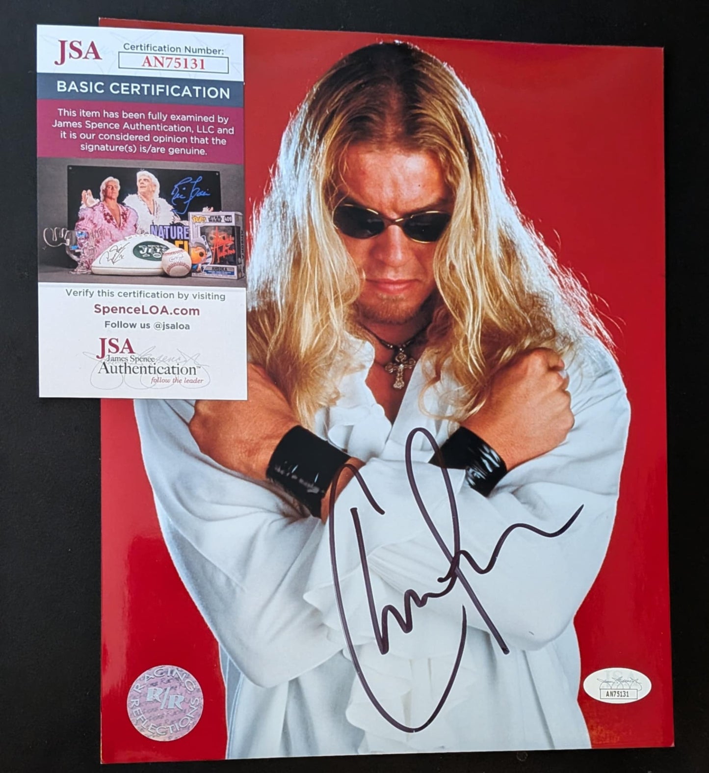 Christian Racing Reflections Signed Official Photo JSA COA