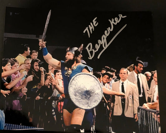 The Berzerker Pose 2 Signed Photo COA