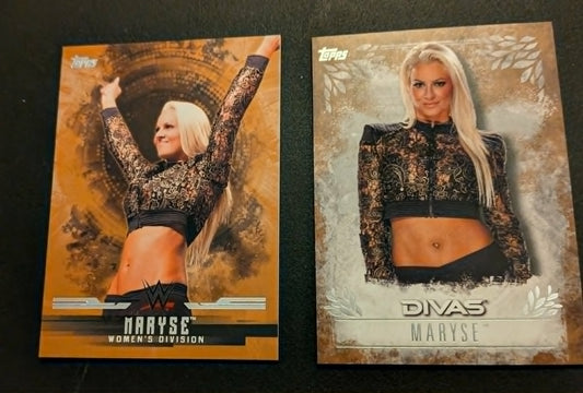 Maryse Lot 2016 2017 Topps Undisputed Bronze Serial  #/99