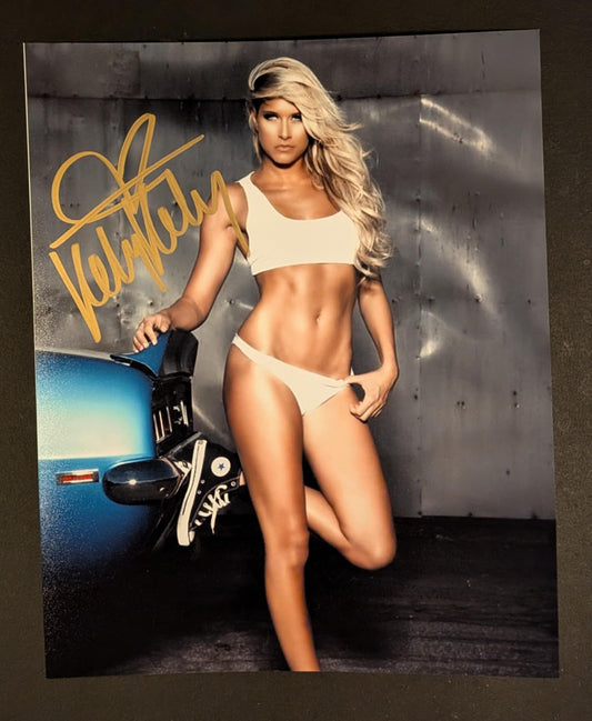 Kelly Kelly Pose 4 Signed Photo COA