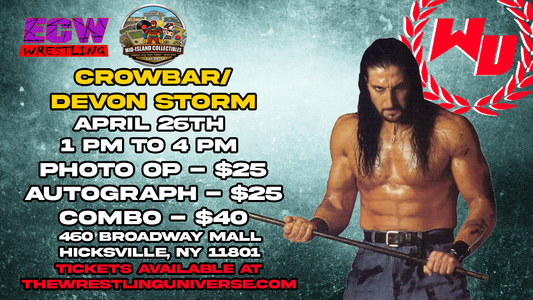 Meet & Greet with Devon Storm/Crowbar  @ Broadway Mall on April 26th from 1-4pm