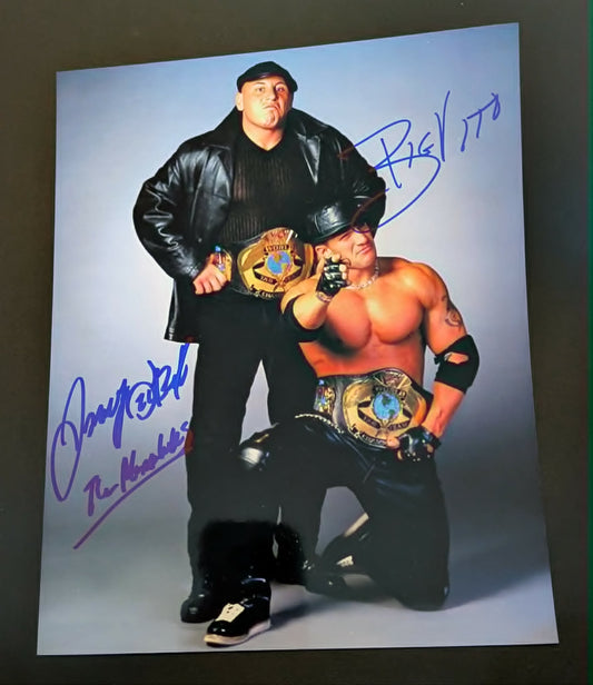 Mamalukes (Big Vito and Johnny the Bull) Dual Signed Photo COA