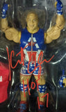 Kurt Angle SIGNED WWE Elite Action Figure w/Case JSA COA