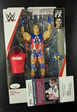 Kurt Angle SIGNED WWE Elite Action Figure w/Case JSA COA