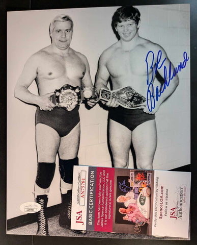 Bob Backlund Pose 1 Signed Photo JSA COA