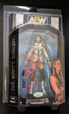 Dr Britt Baker AEW Unrivaled Series 1 Signed Figure JSA COA w/case