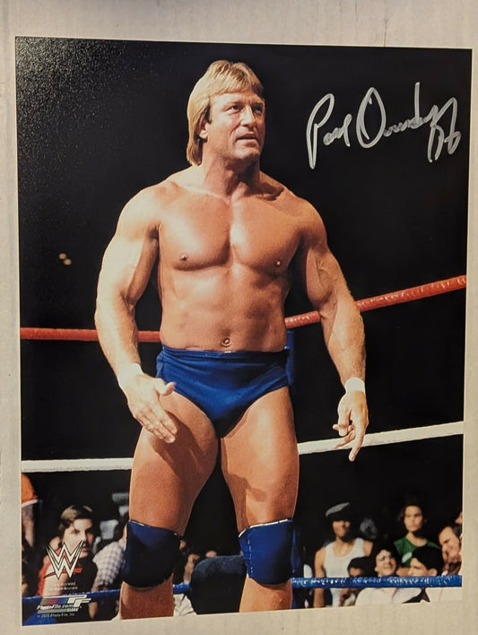 Paul "Mr Wonderful" Orndorff Pose 9 Signed Photo COA