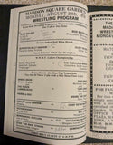 WWWF Championship Wrestling MSG Official Program #88 8/28/1978 Bob Backlund