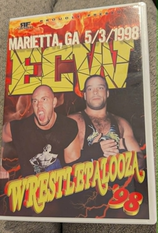 ECW Wrestlepalooza 98 DVD (Sabu RVD Dudley Boyz New Jack)