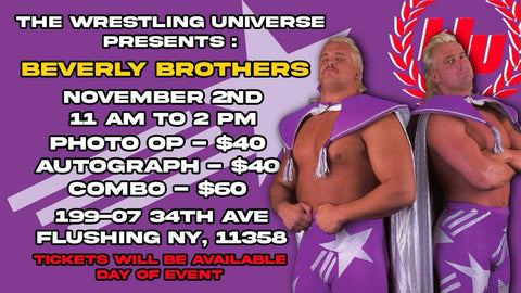 In-Store Meet & Greet with Beverly Brothers Sat Nov 2nd 11AM-2PM