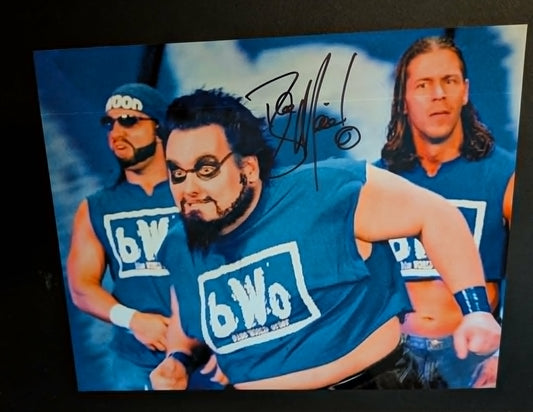 Blue Meanie ECW Pose 4 Signed Photo COA