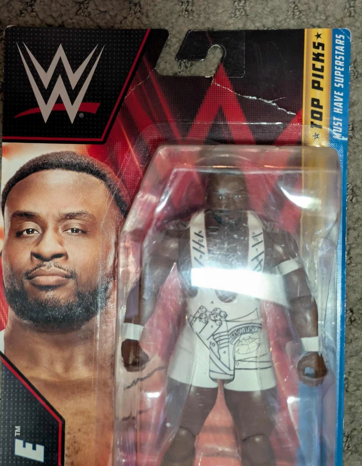 Big E 2 Action Figure Lot WWE Series 115 & Top Picks