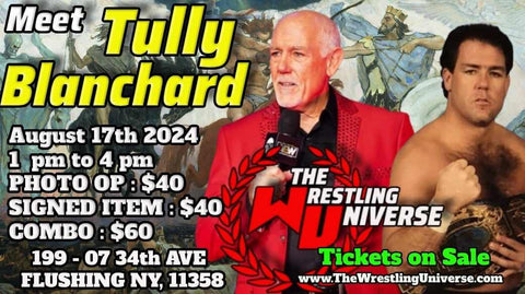 In-Store Meet & Greet with Tully Blanchard Sat Aug 17th 1-4PM