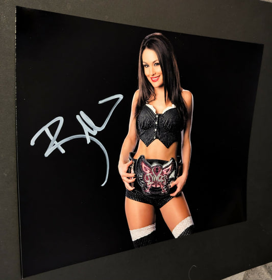Brie Bella Signed Photo COA