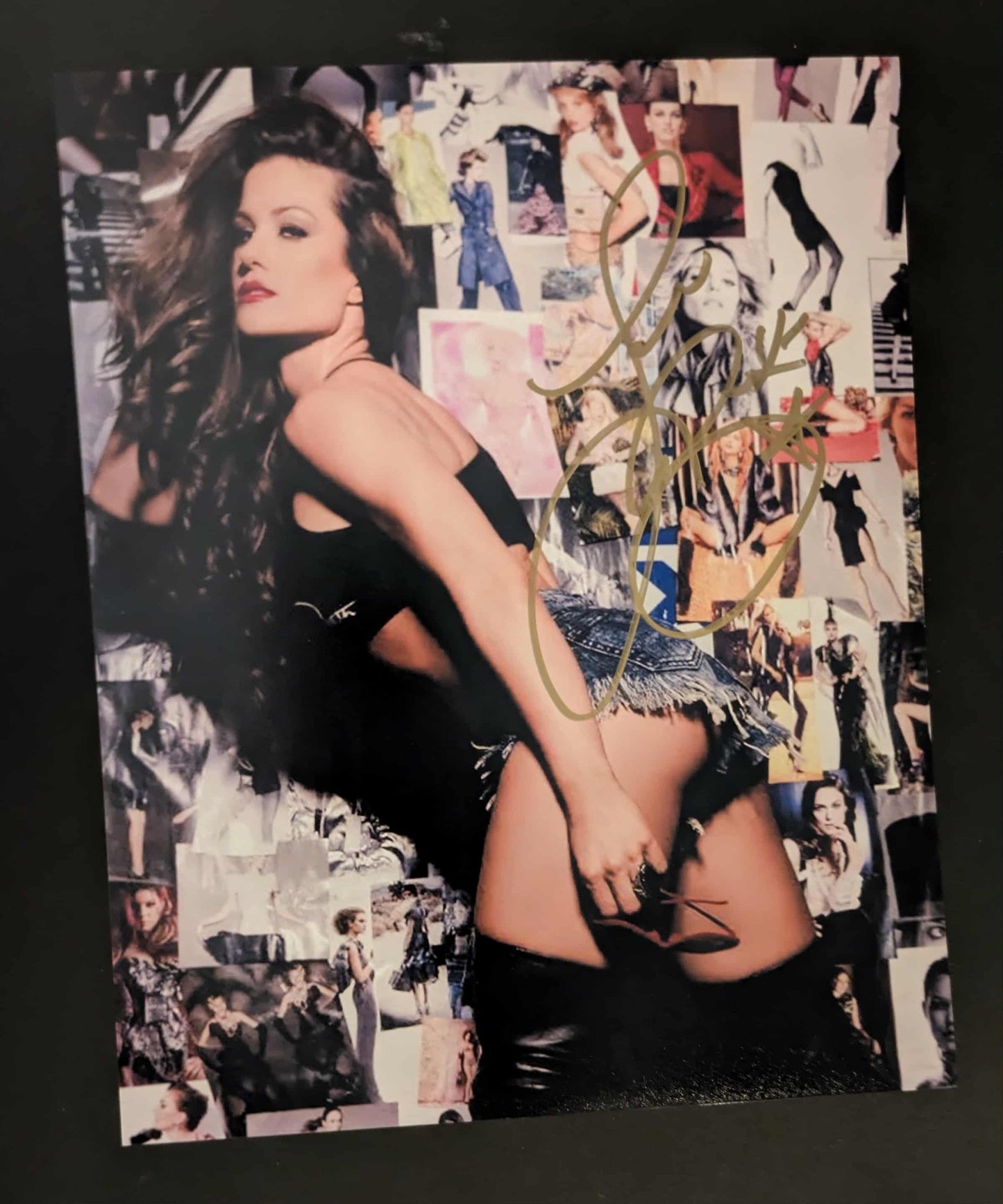 Miss Tessmacher Brooke Adams Pose 10 Signed Photo COA
