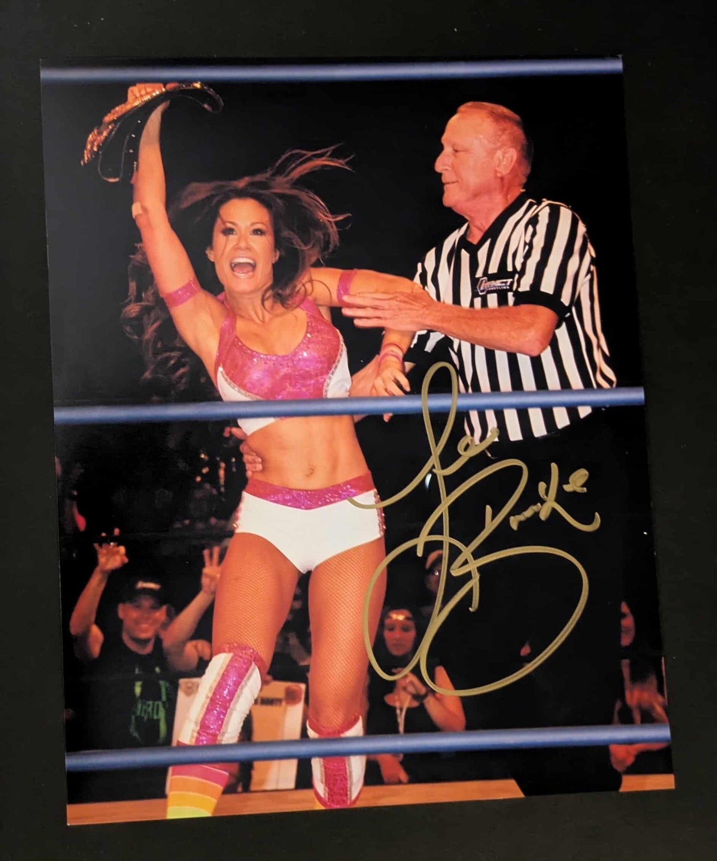 Miss Tessmacher Brooke Adams Pose 7 Signed Photo COA