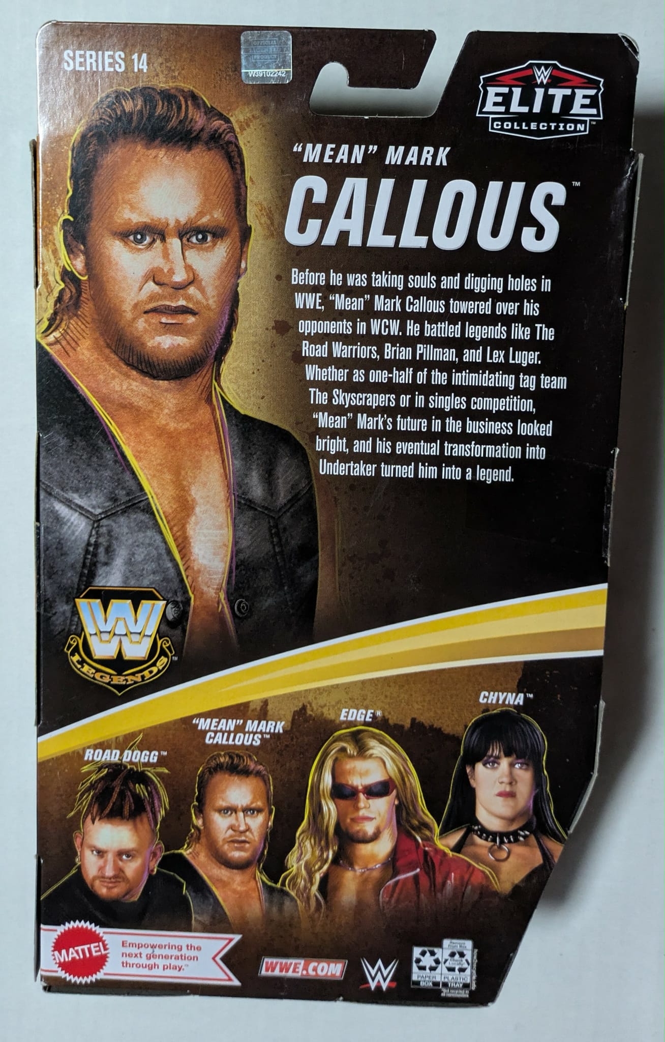 WWE Elite Legends "Mean" Mark Callous (Undertaker) Action Figure Series 14