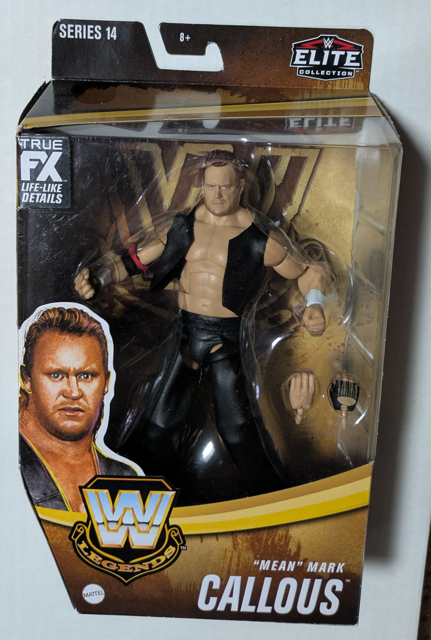 WWE Elite Legends "Mean" Mark Callous (Undertaker) Action Figure Series 14