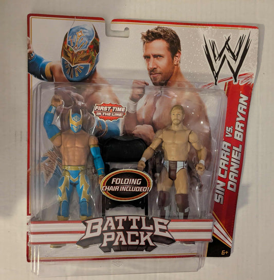 Mattel Battle Pack Series 15 Sin Cara & Bryan Danielson Action Figure
