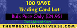 100 WWE Trading Card Lot (Some AEW) Special Bulk Price Only $24.95!!