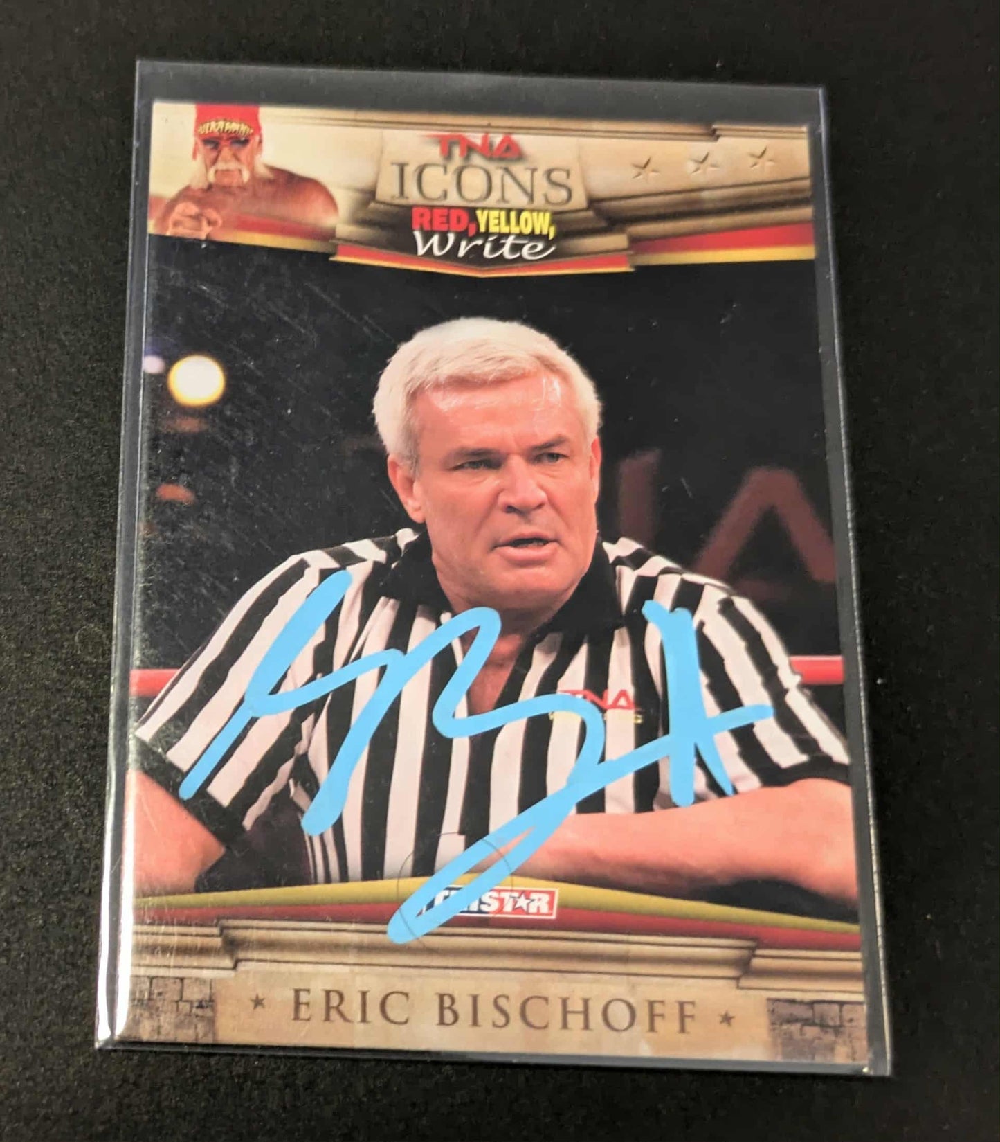 Eric Bischoff Signed 2010 TRISTAR TNA Icons Icons #10 COA