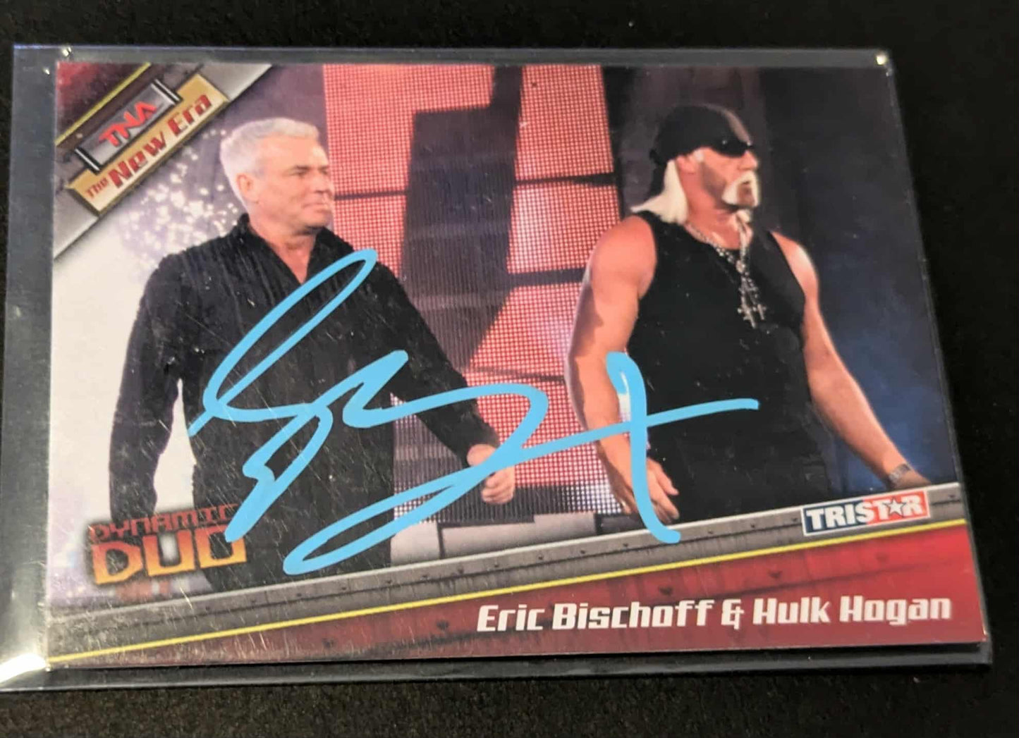 Eric Bischoff Signed 2010 TriStar TNA Impact The New Era #73 COA