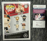 John Cena Signed WWE Funko Pop 01 JSA COA