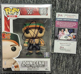 John Cena Signed WWE Funko Pop 01 JSA COA