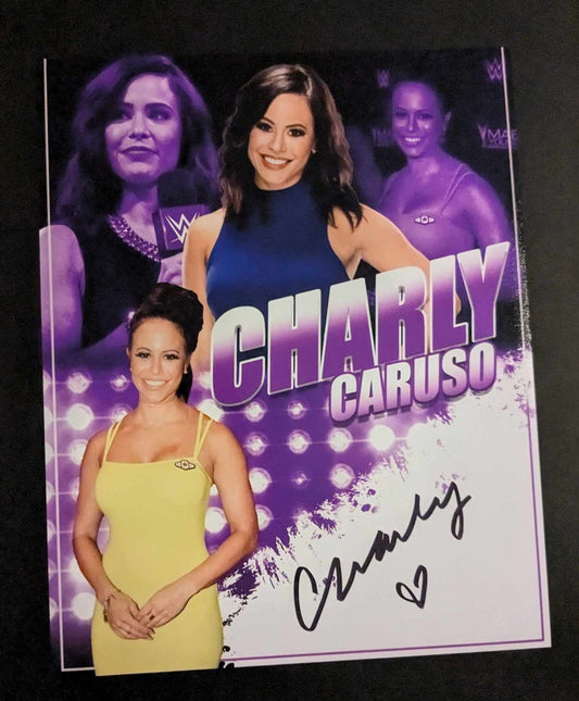 Charly Caruso Pose 2 Signed Photo COA