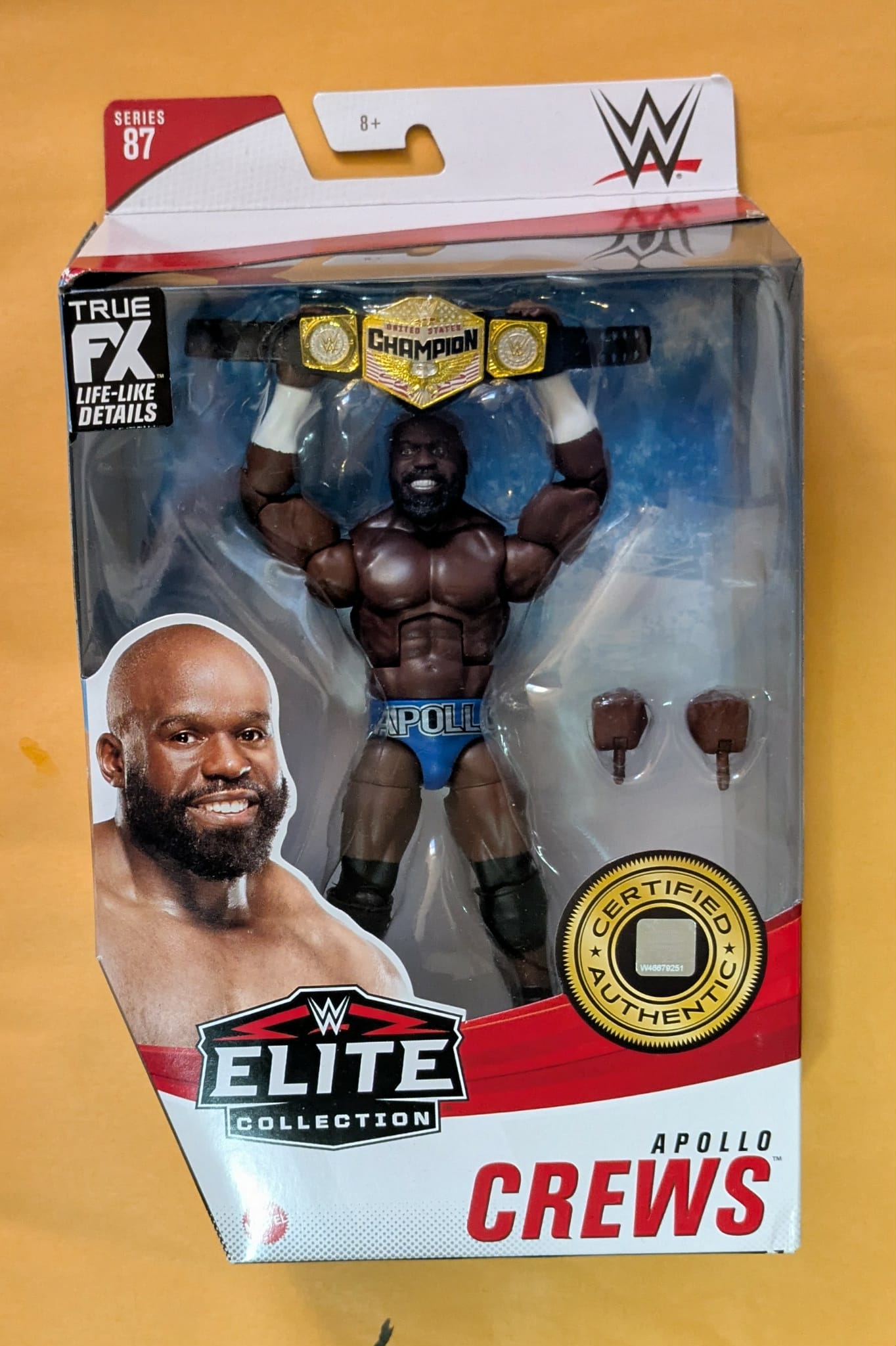 Apollo Crews WWE Mattel Elite Series 87 Action Figure