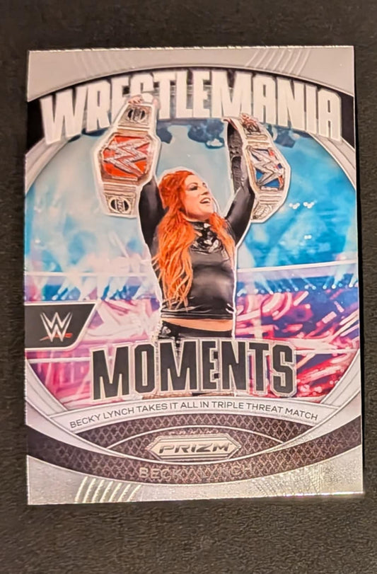 Becky Lynch 2024 Prizm Wrestlemania Moments #28