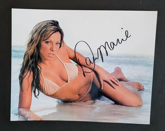 Dawn Marie Pose 1 Signed Photo COA