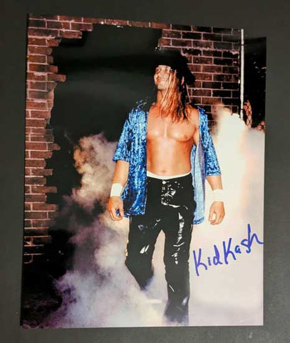 Kid Kash Pose 1 Signed Classic ECW Photo COA