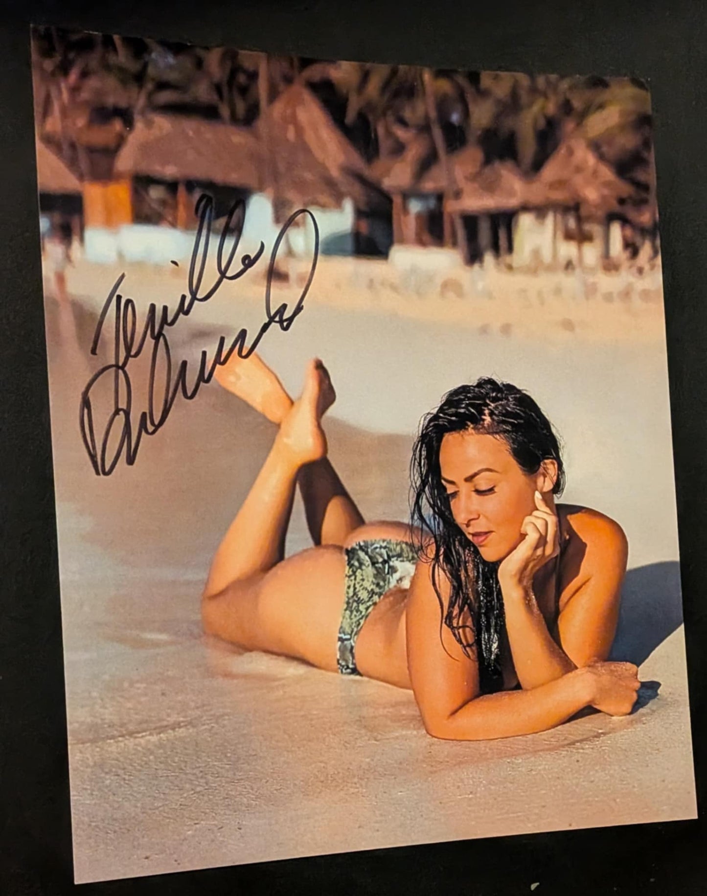 Tenille Dashwood (Emma) Pose 1 Signed Photo COA