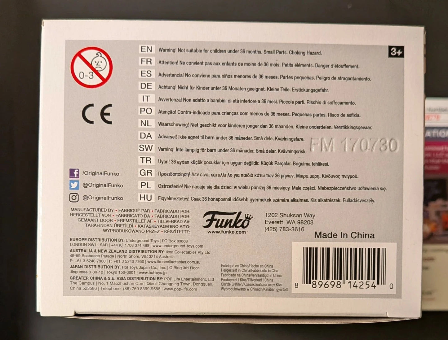 Ted Dibiase Signed Funko Pop 41 Chase Version WWE JSA COA w/case