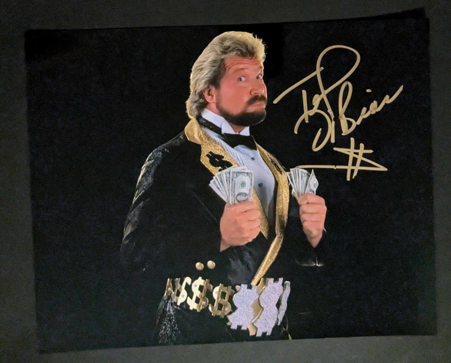 Ted Dibiase Pose 4 Signed Photo COA