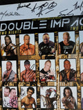 ICW Double Impact Signed 11x17 Photo 30+ Autos