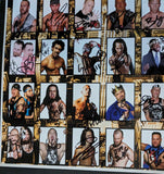 ICW Double Impact Signed 11x17 Photo 30+ Autos