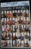 ICW Double Impact Signed 11x17 Photo 30+ Autos