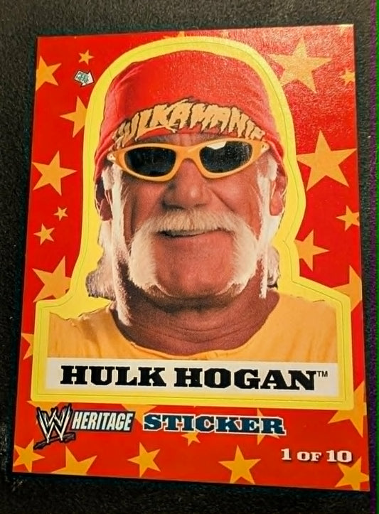 Hulk Hogan 2005 Topps Heritage Sticker