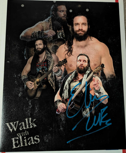 Elias 11x14 Signed Photo COA