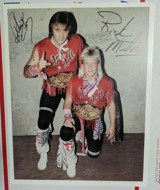Rock n Roll Express 11x14 Signed Classic Photo COA