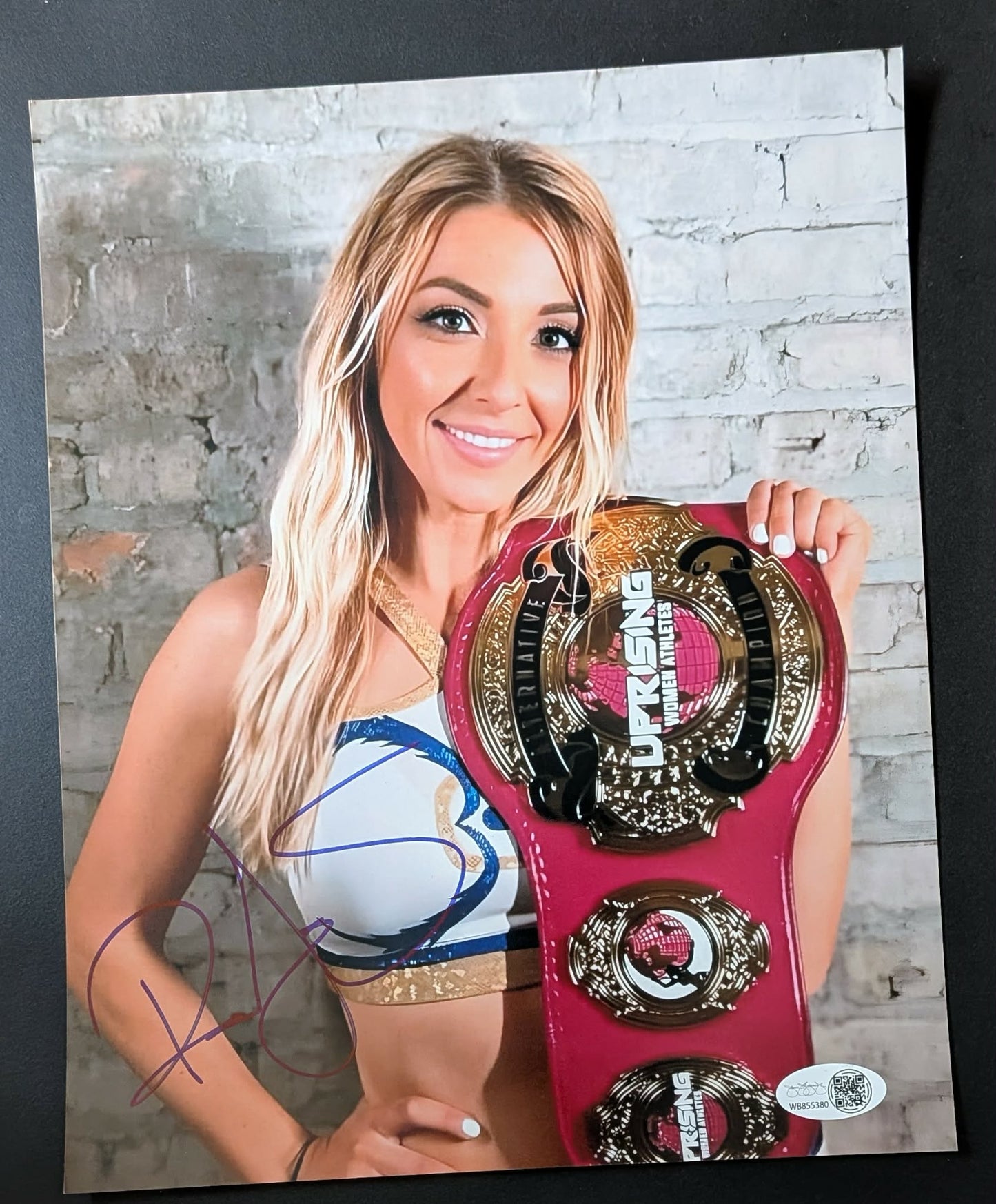 Rebecca Scott Signed Photo JSA COA